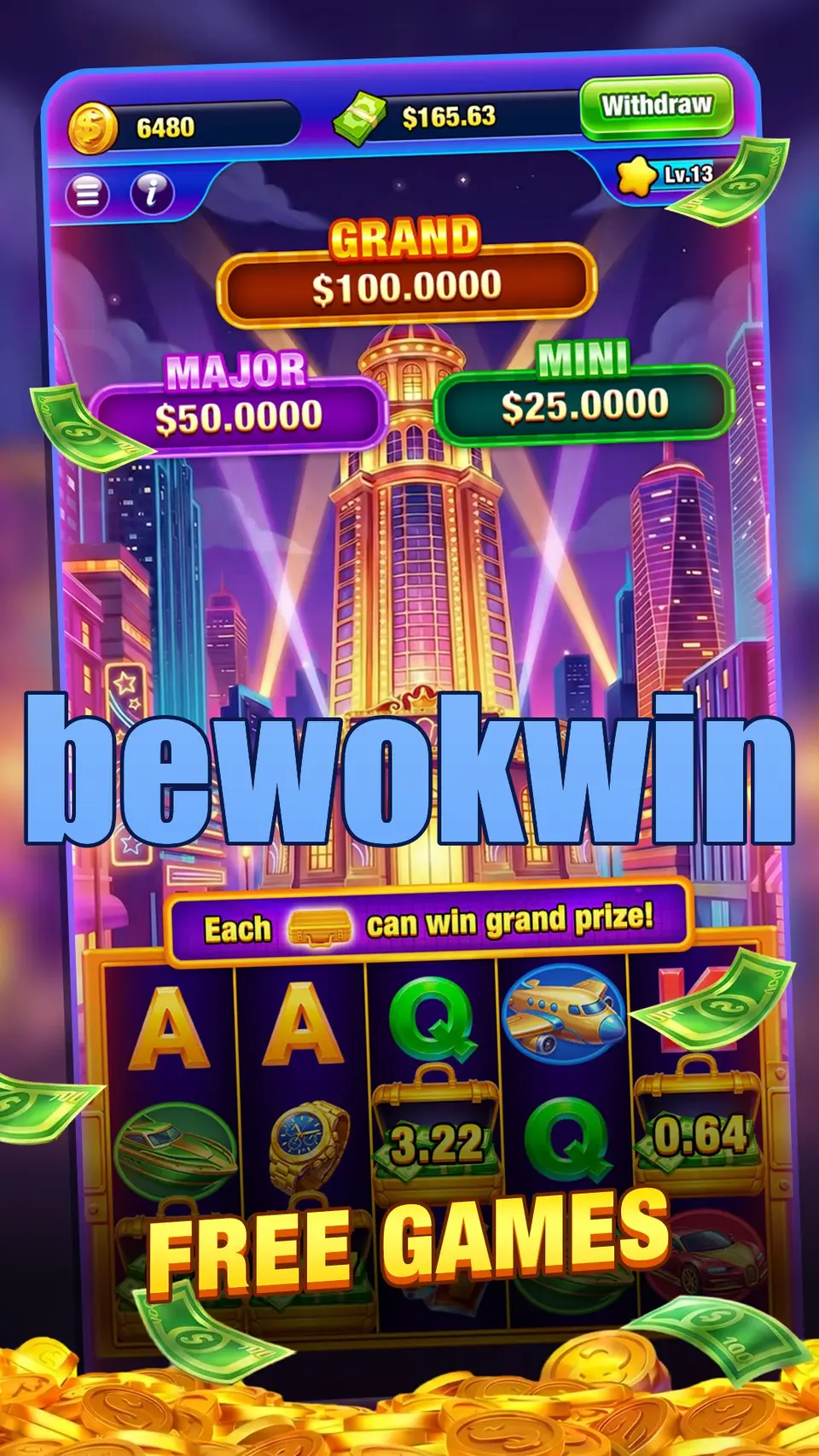 bewokwin Tangkapan Layar Resmi APK